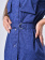 Медицинский халат с погонами (синий кобальт)