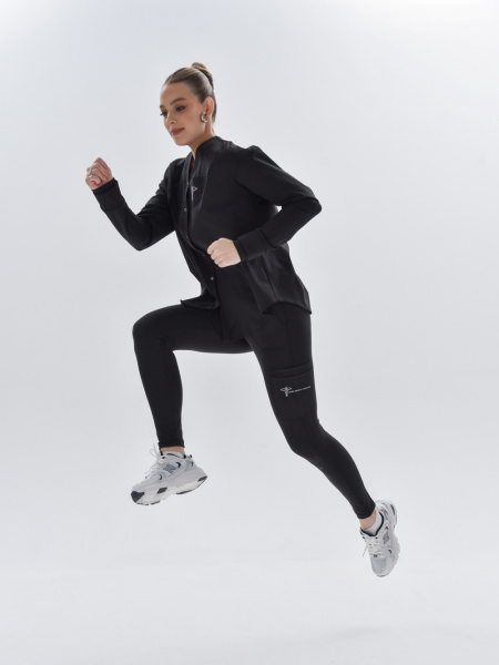 Профессиональные легинсы "Sport collection" (черный)