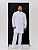 Мужской медицинский классический халат (белый)