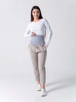 Медицинские брюки для беременных (серый)