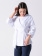 Медицинская блуза-кимоно (белый)